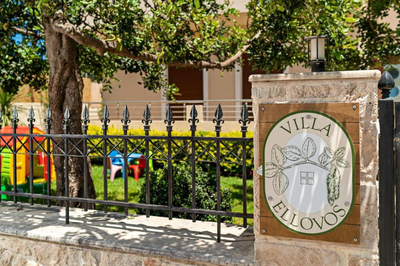 Villa Ellovos With Private Pool Rétino Exterior foto