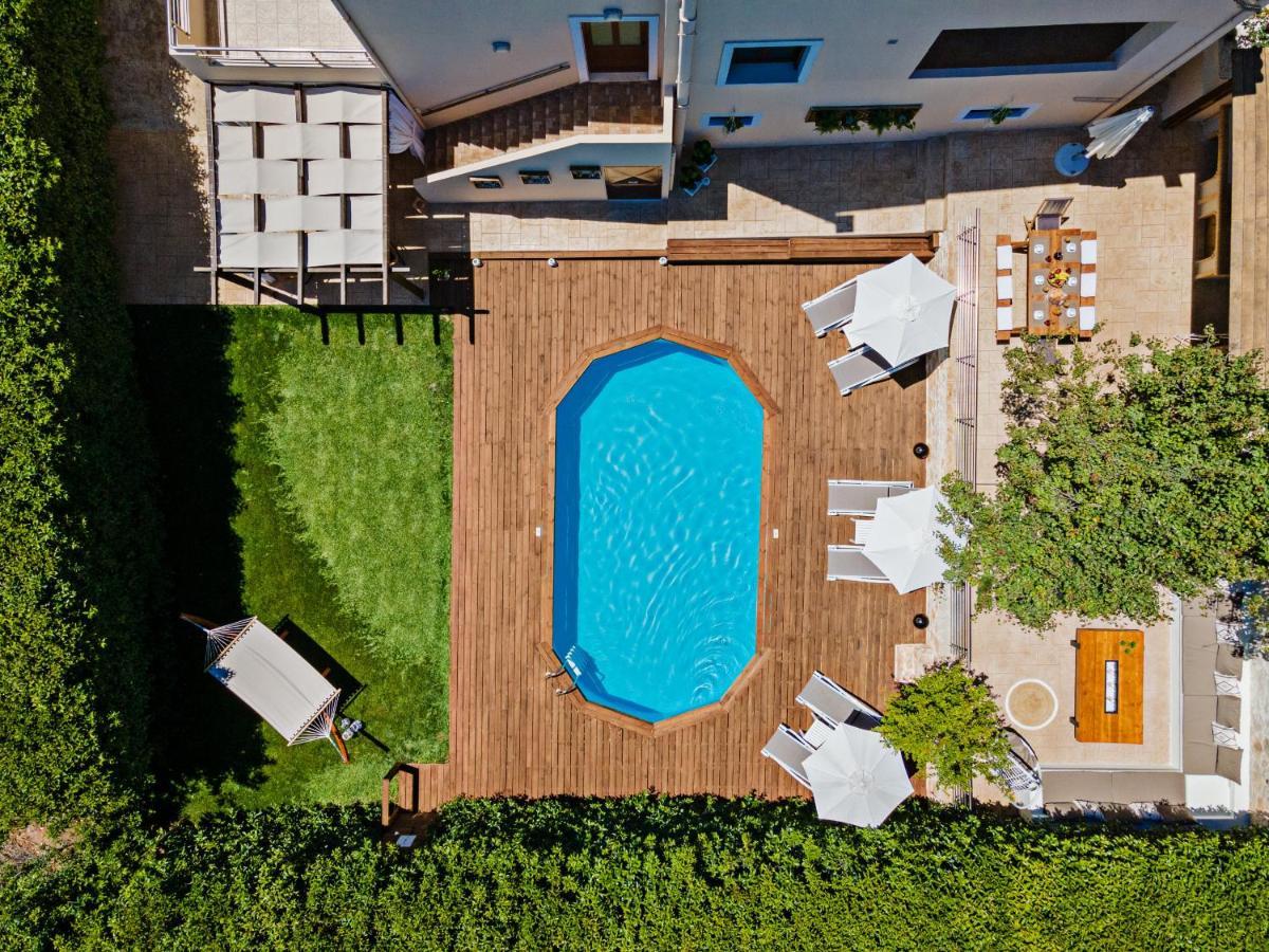 Villa Ellovos With Private Pool Rétino Exterior foto